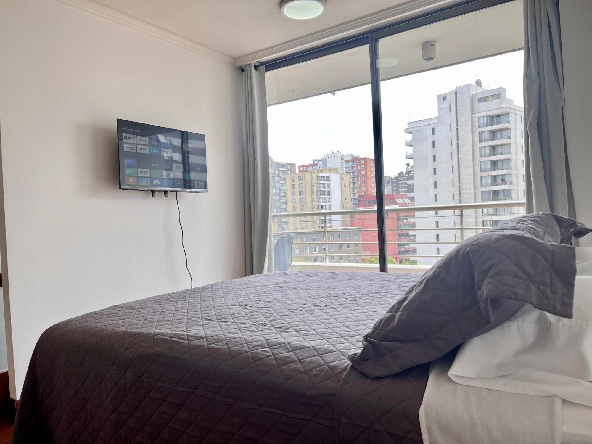 Apartamentos City Centro Manuel Montt سانتياغو المظهر الخارجي الصورة